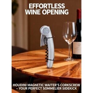 Houdini Magnetic Waiter's Corkscrew